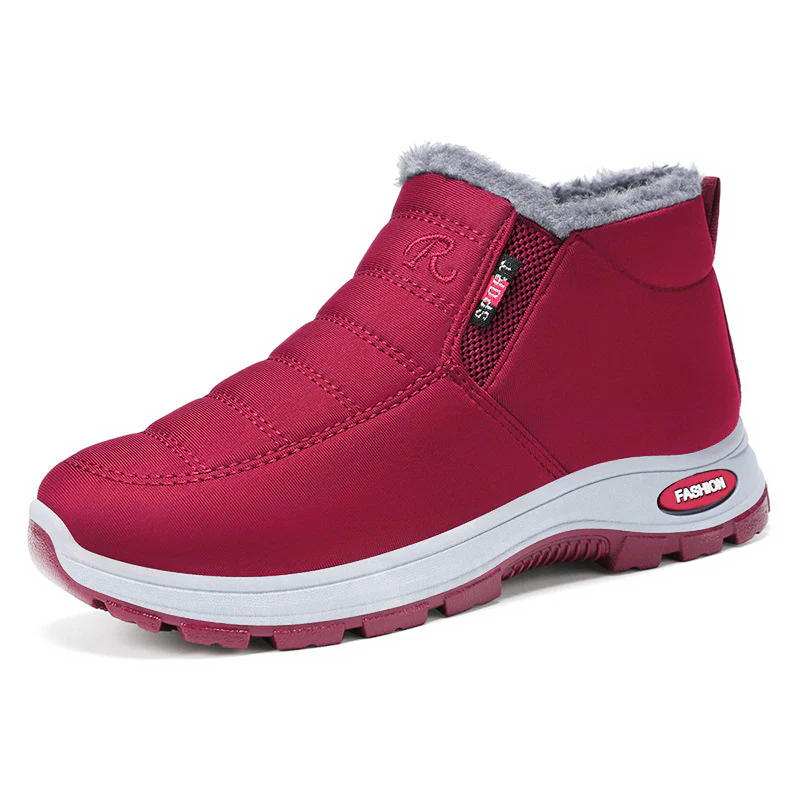 Damen isolierte Winterstiefel mit rutschfester Sohle und weichem Innenfutter Heidi Mode - Image 4