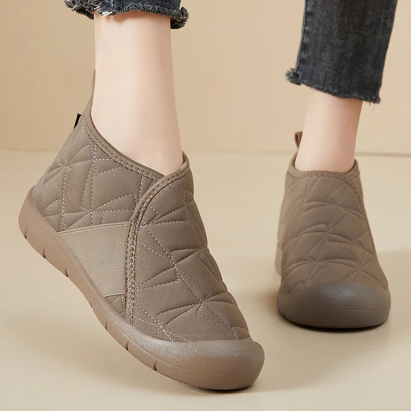 Damen Isolierte Winterstiefel mit rutschfester Sohle und weichem Innenfutter Heidi Mode - Image 3