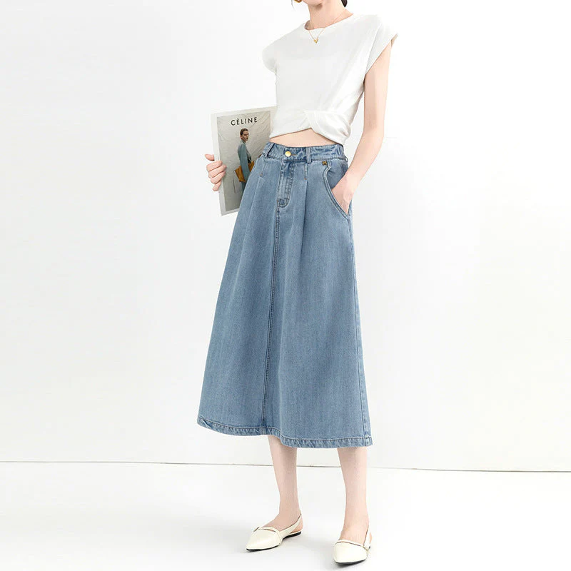 Damen Jeansrock Heidi-Mode