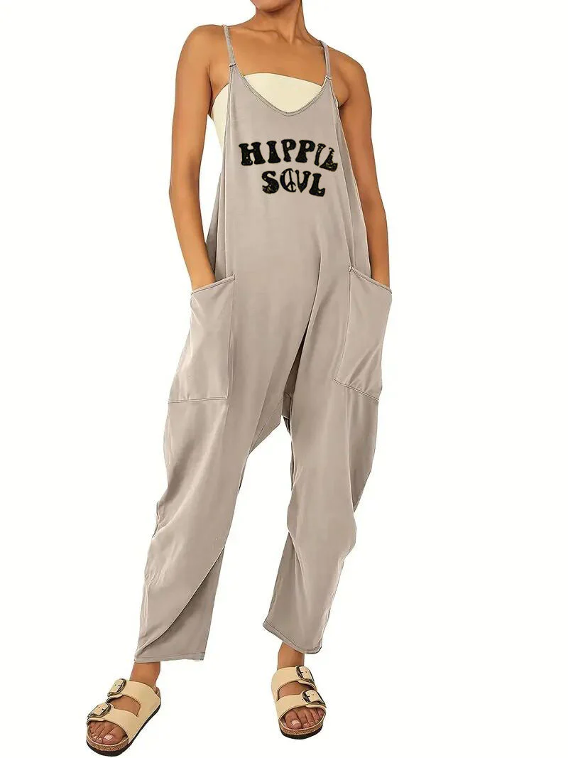 Damen Jumpsuit mit Lässigem Schnitt und Praktischen Taschen Heidi-Mode - Image 3