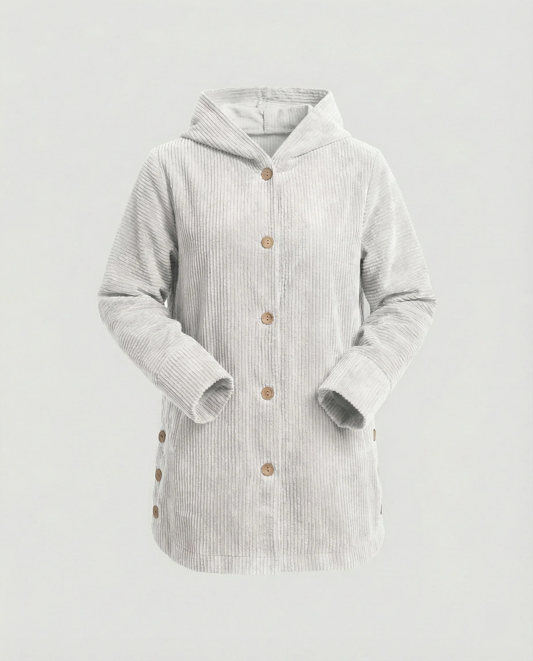Damen Cord-Kapuzenjacke - Image 9