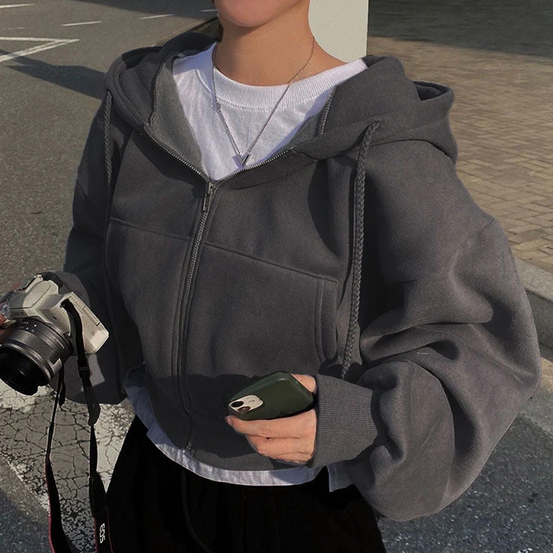 Damen Kapuzenpullover mit Oversized Schnitt und Praktischen Taschen Heidi-Mode - Image 7