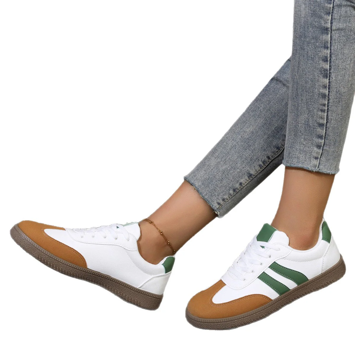 Damen klassische Freizeitsneakers mit griffiger Gummisohle und atmungsaktivem Obermaterial Heidi Mode - Image 5