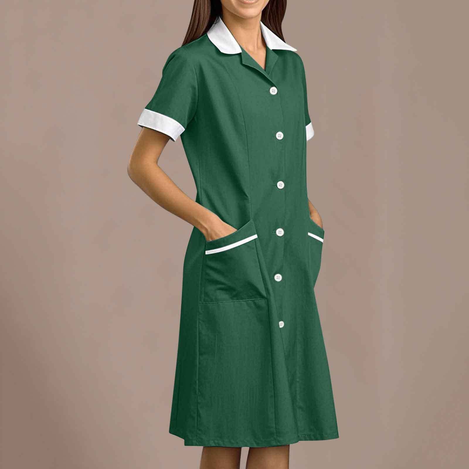Damen Klassische Schürze mit Taschen Heidi-Mode - Image 7