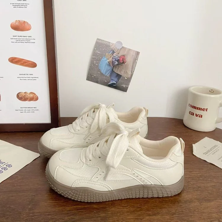 Damen Klassische Sneaker mit rutschfester Gummisohle und atmungsaktivem Obermaterial Heidi Mode - Image 3