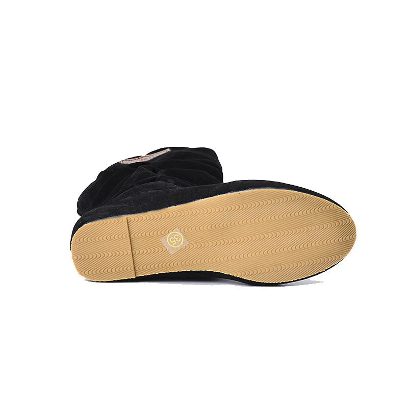 Damen kniehohe Boots mit elegantem Faltenlook Heidi Mode - Image 4