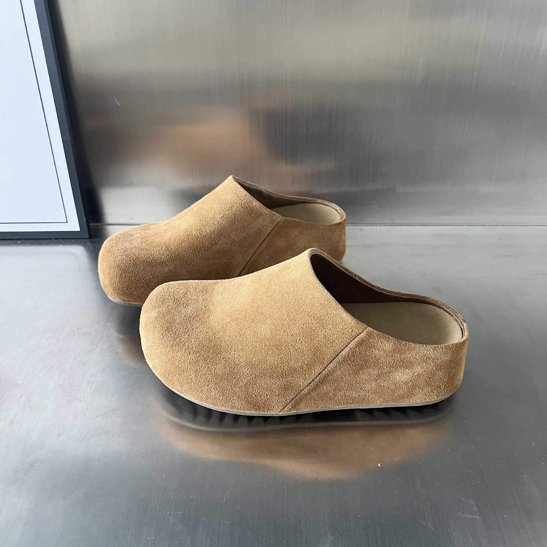 Damen Komfort Clogs aus hochwertigem Wildleder Heidi Mode - Image 7