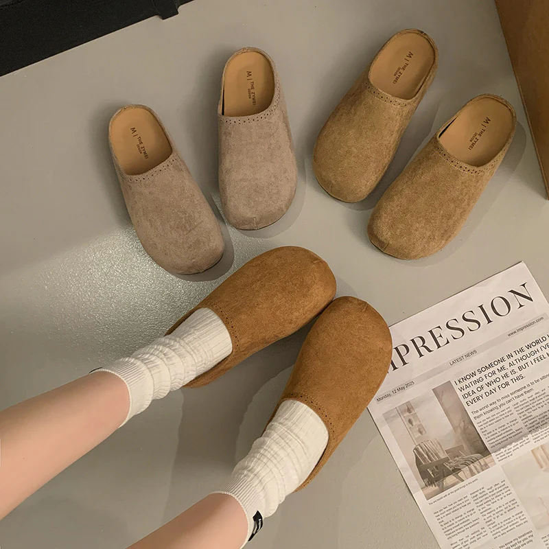 Damen Komfort Clogs mit weichem Obermaterial und rutschfester Sohle Heidi Mode - Image 4