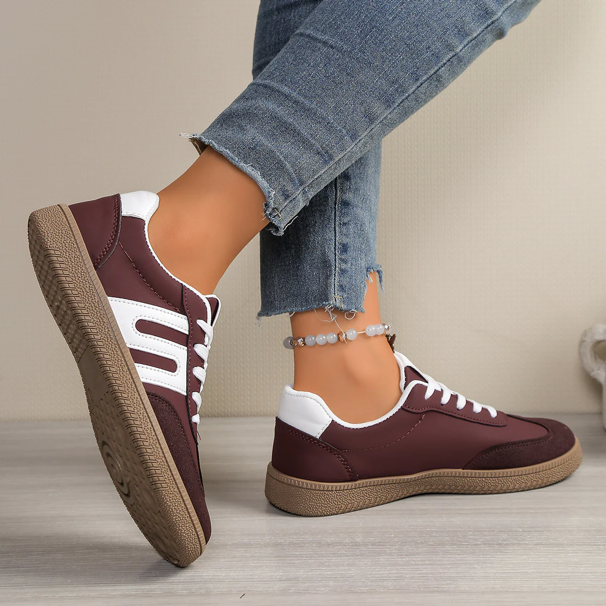 Damen Komfort-Sneaker mit atmungsaktiver Sohle und modischem Obermaterial Heidi Mode - Image 2