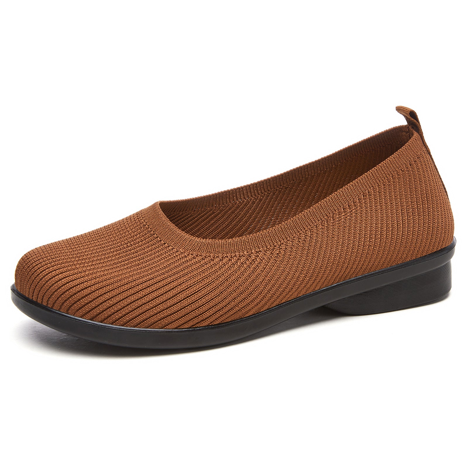 Damen Komfortable Ballerinas mit atmungsaktiver Strickoberfläche Heidi Mode - Image 6