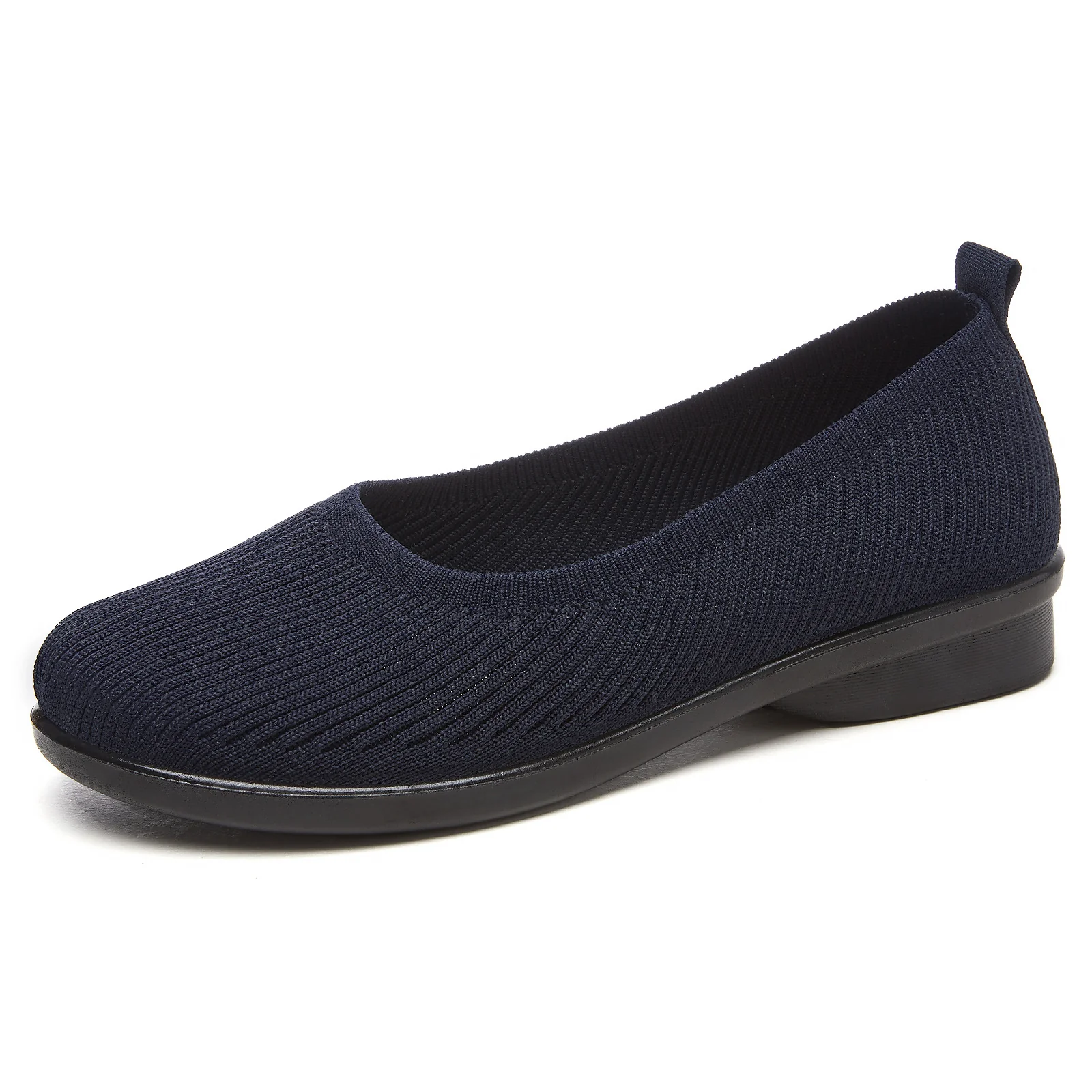 Damen Komfortable Ballerinas mit atmungsaktiver Strickoberfläche Heidi Mode - Image 7