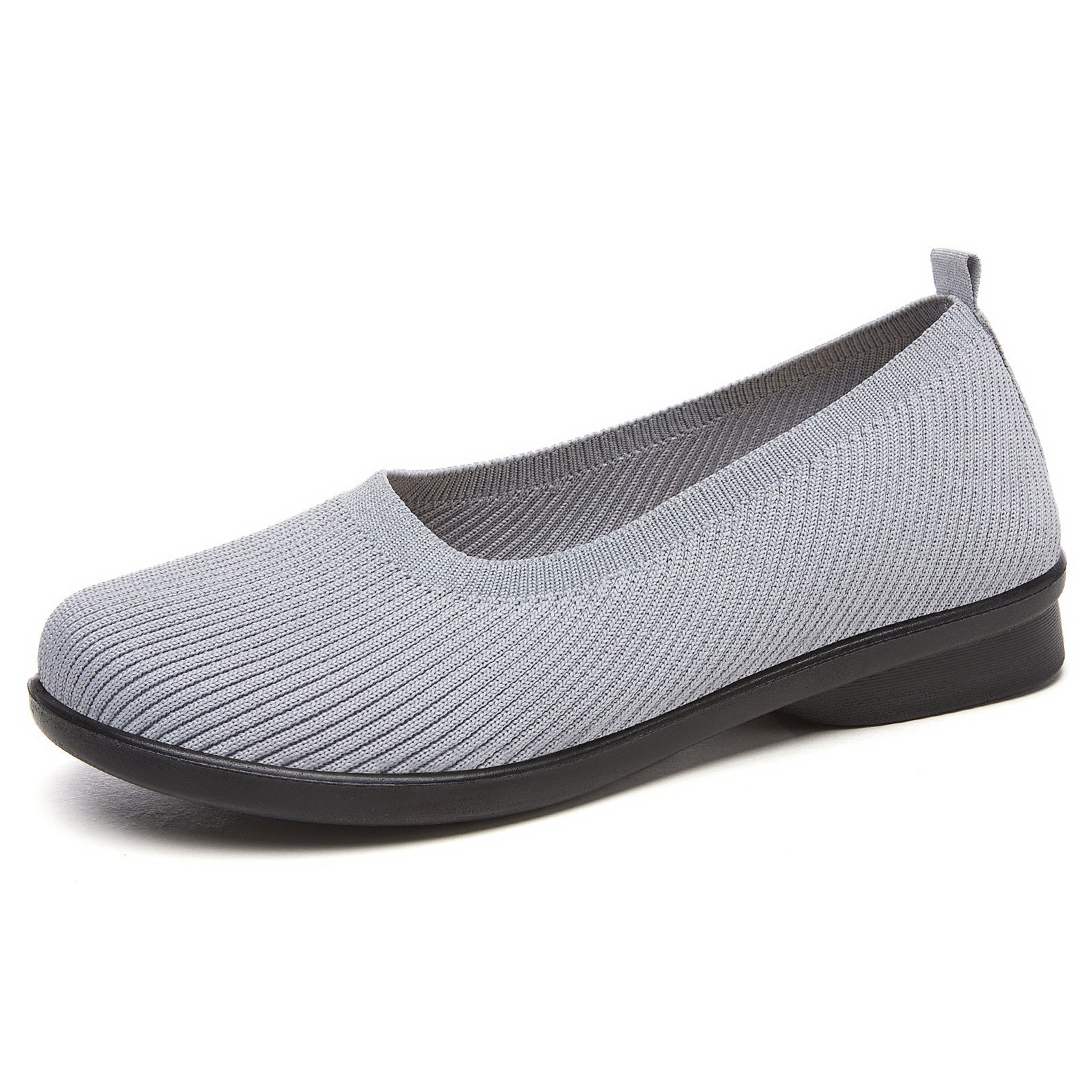 Damen Komfortable Ballerinas mit atmungsaktiver Strickoberfläche Heidi Mode - Image 8