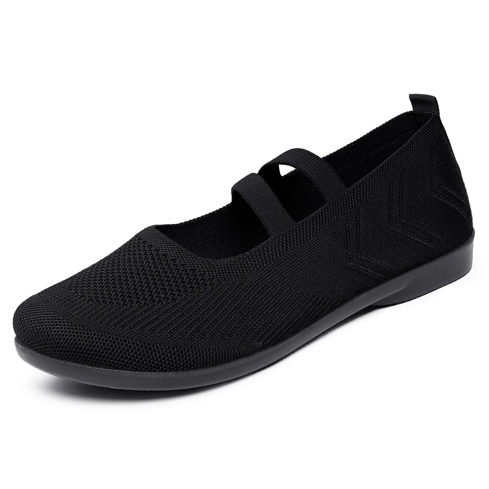 Damen Komfortable Ballerinas mit elastischen Riemen Heidi Mode - Image 8