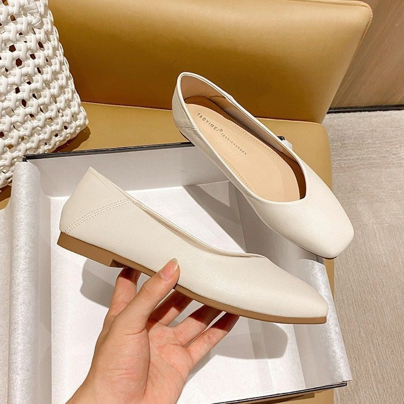 Damen Komfortable Ballerinas mit schickem Design und bequemem Fußbett Heidi Mode