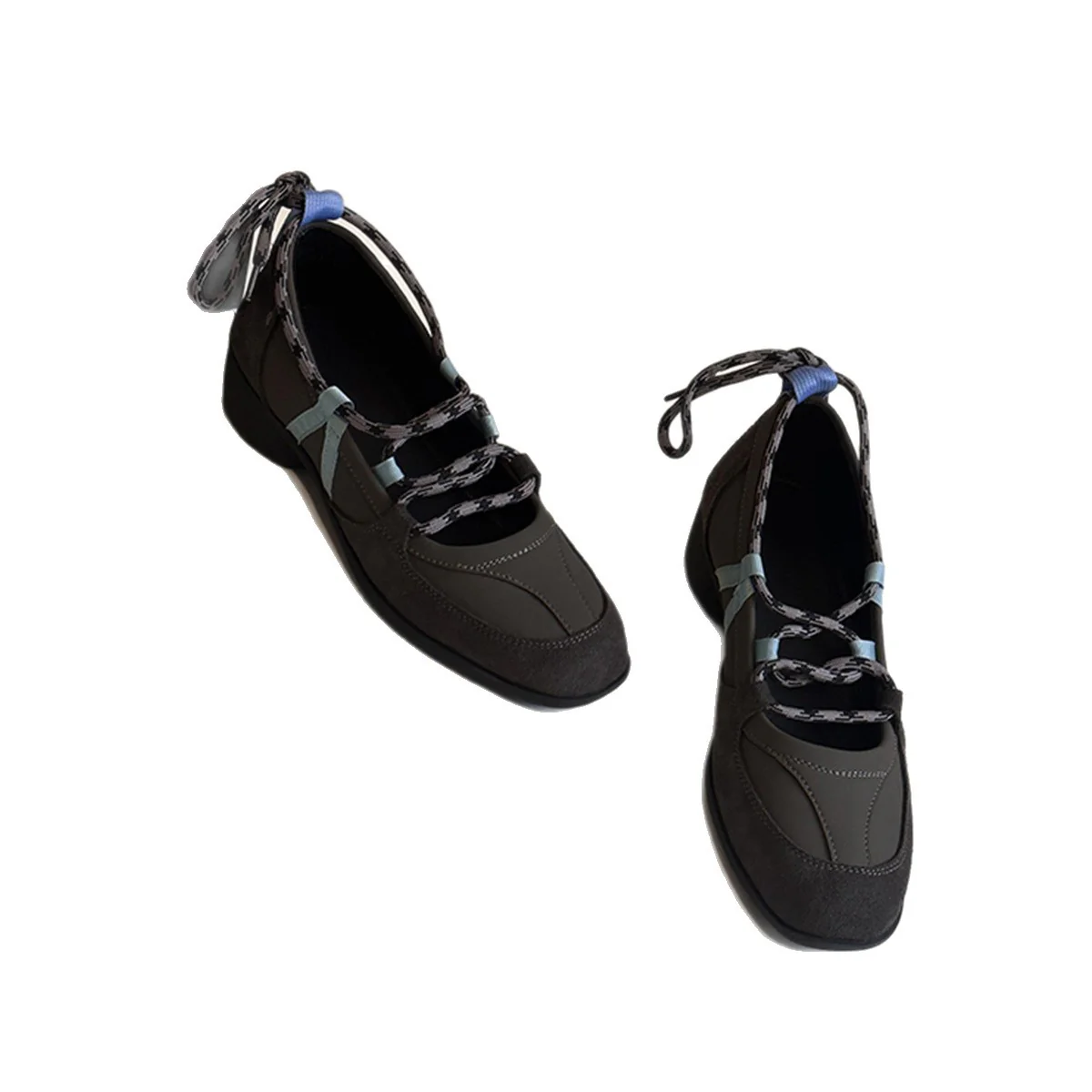 Damen Komfortable Ballerinas mit spielerischem Riemchen-Design und bequemer Sohle Heidi Mode - Image 5