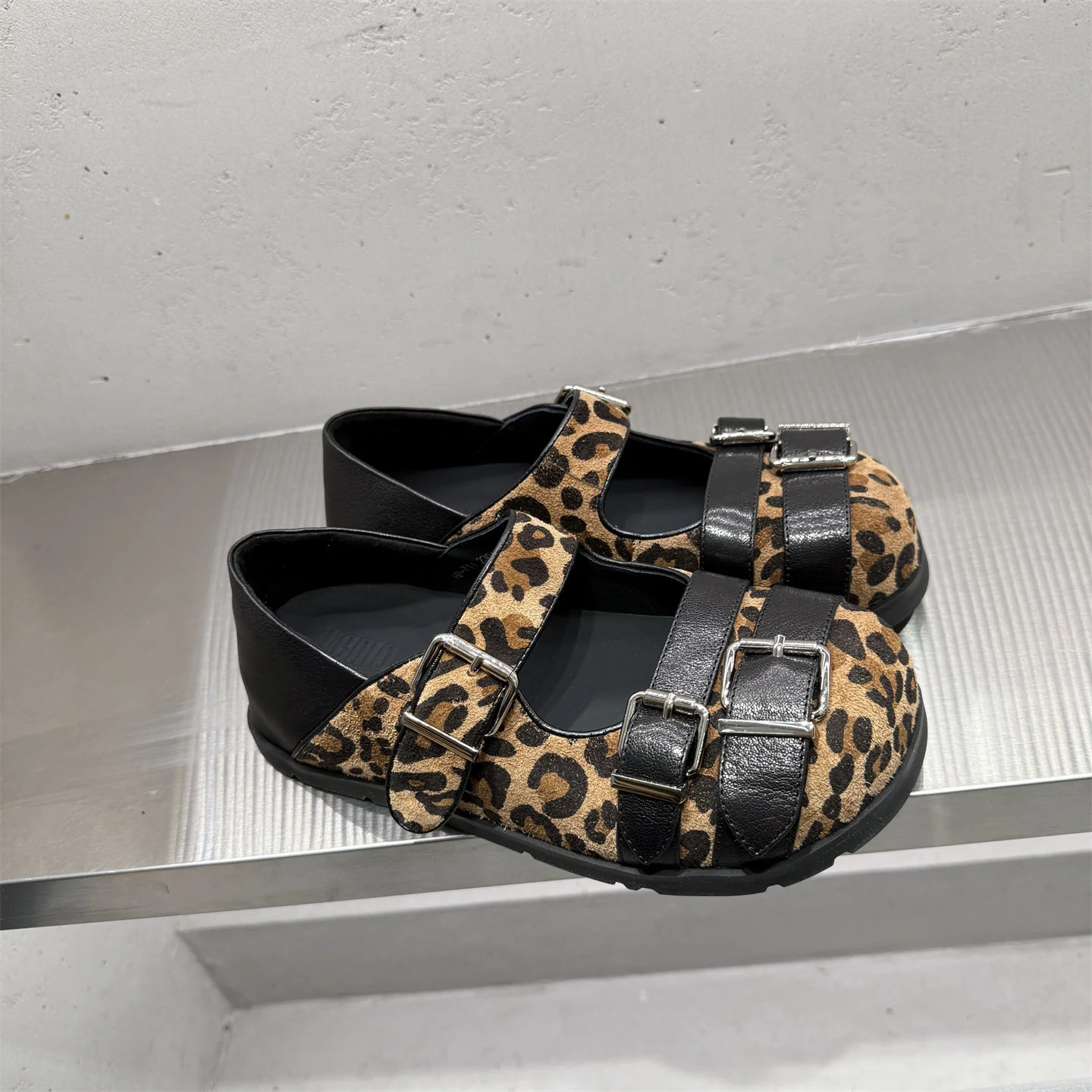 Damen Komfortable Ballerinas mit verstellbaren Schnallen Heidi Mode - Image 6