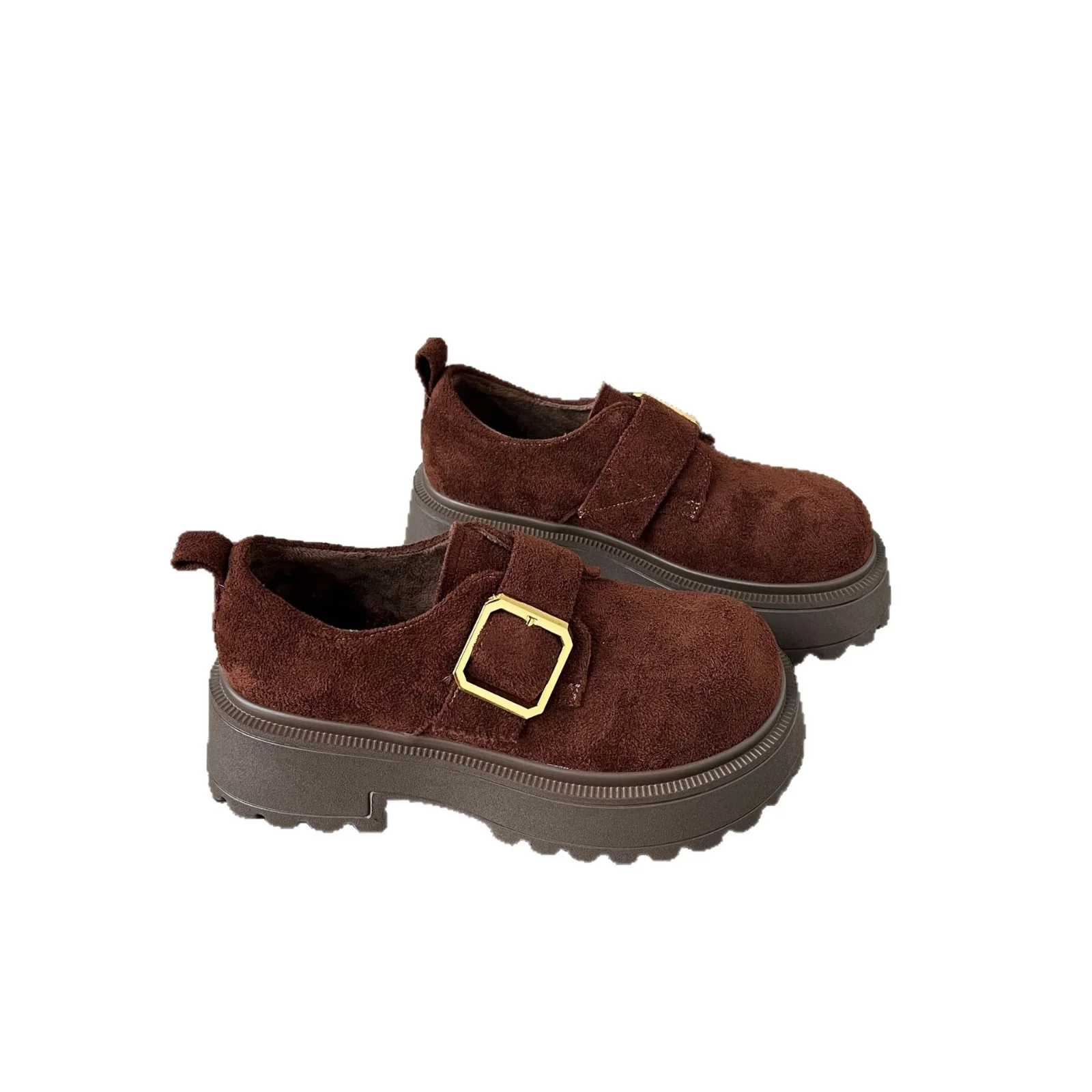 Damen Komfortable Chunky Clogs mit luxuriösem Schnallenverschluss Heidi Mode - Image 5