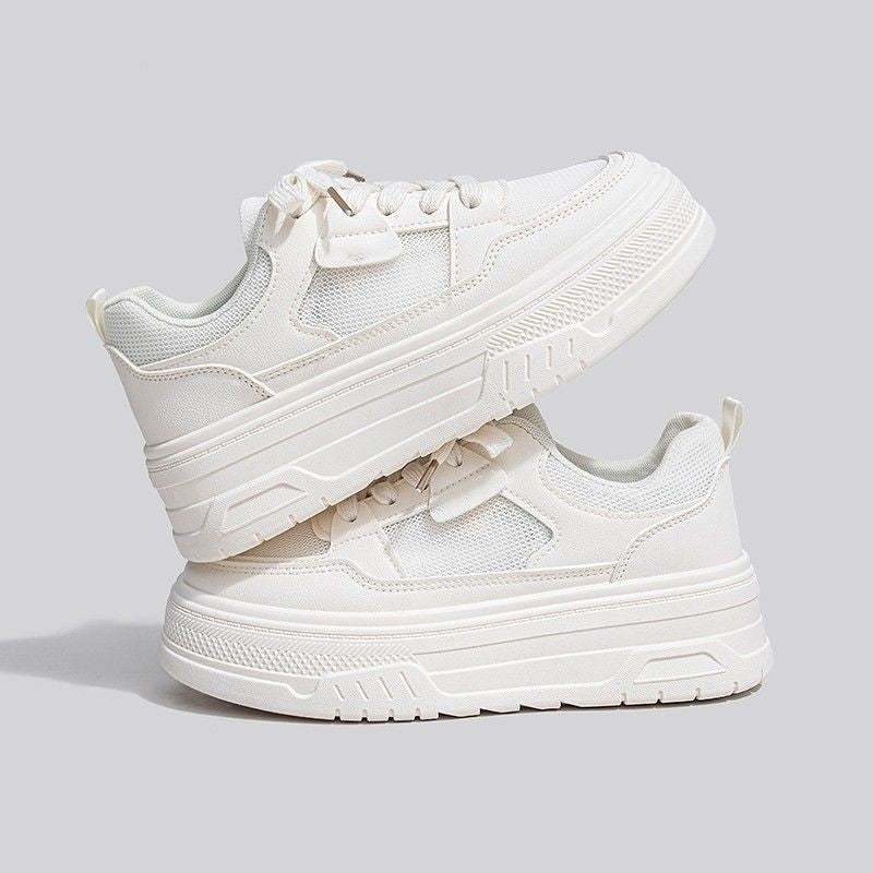 Damen Komfortable Chunky Sneakers mit atmungsaktiver Mesh-Oberfläche und gepolsterter Sohle Heidi Mode - Image 4