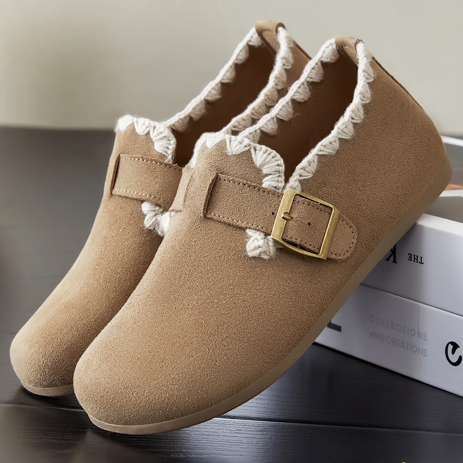 Damen Komfortable Clogs mit dekorativem Riemen Heidi Mode - Image 2
