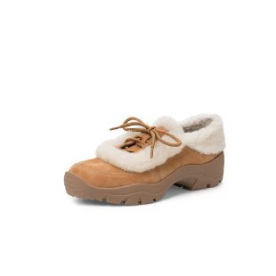 Damen Komfortable Clogs mit flauschigem Innenfutter und praktischem Schnürsystem Heidi Mode - Image 6