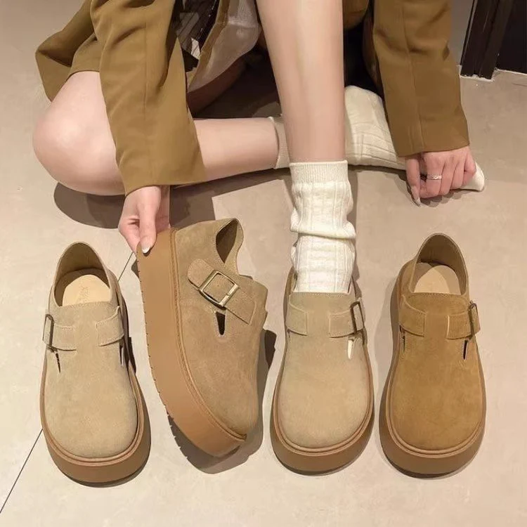 Damen Komfortable Clogs mit modischem Schnallenverschluss Heidi Mode - Image 4