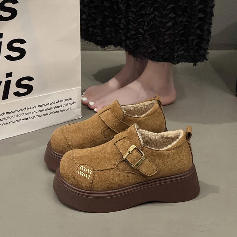 Damen Komfortable Clogs mit modischem Schnallenverschluss und dickem Futtermaterial Heidi Mode - Image 6
