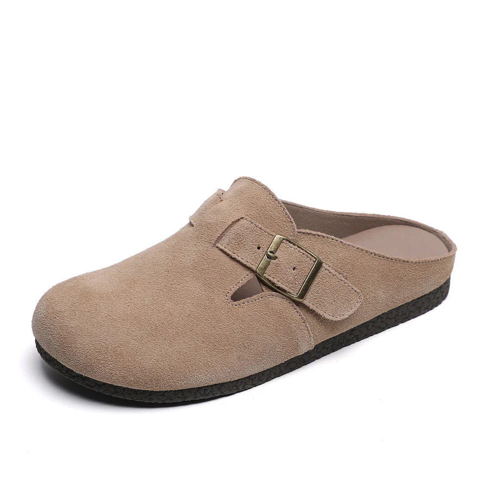 Damen Komfortable Clogs mit modischer Schnallenverzierung Heidi Mode - Image 5