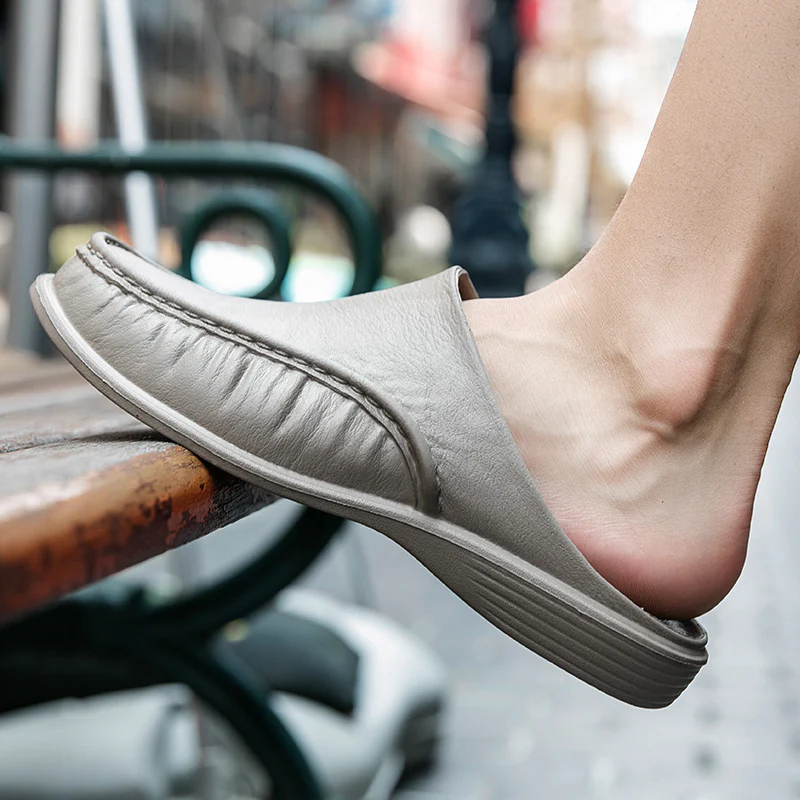 Damen Komfortable Clogs mit seitlichem Einstieg und hochelastischem Obermaterial Heidi Mode - Image 4