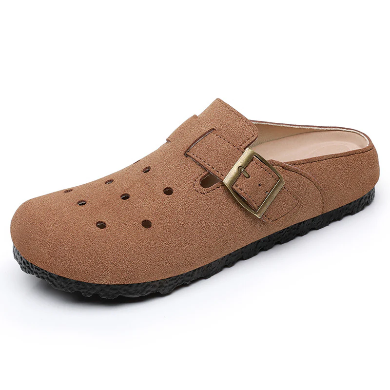 Damen Komfortable Clogs mit verstellbarem Riemen Heidi Mode - Image 5