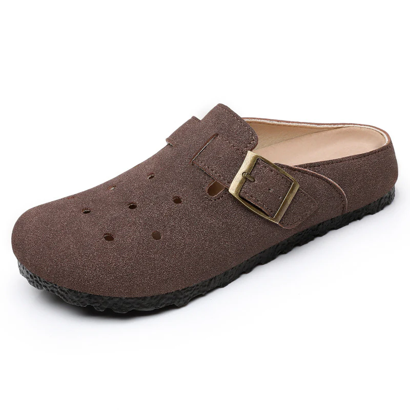 Damen Komfortable Clogs mit verstellbarem Riemen Heidi Mode - Image 8