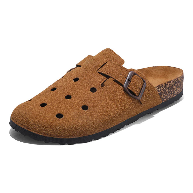 Damen Komfortable Clogs mit verstellbarem Riemen und atmungsaktiver Oberflächenstruktur Heidi Mode - Image 7