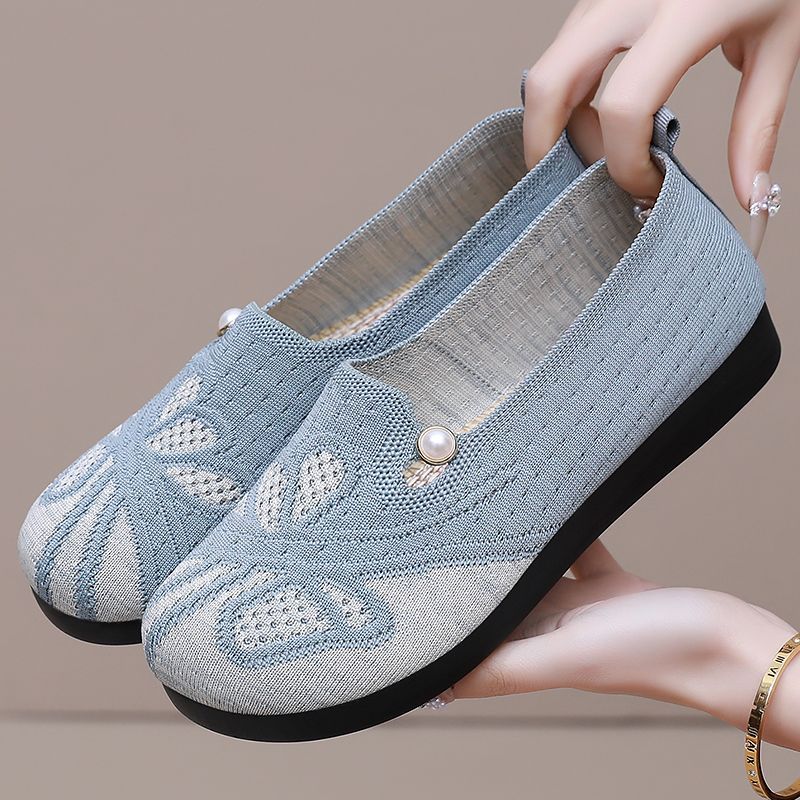 Damen Komfortable Freizeit-Slipper mit modischem Lochdesign Heidi Mode - Image 3