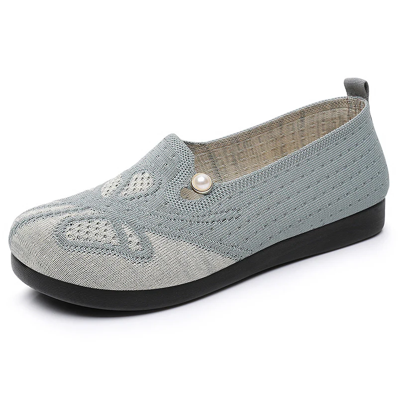 Damen Komfortable Freizeit-Slipper mit modischem Lochdesign Heidi Mode - Image 4