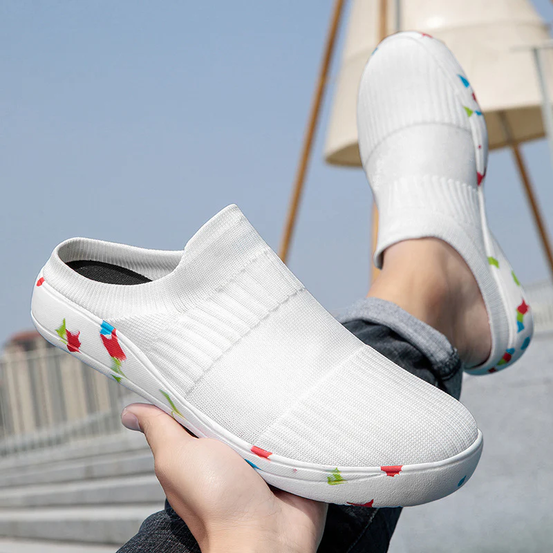 Damen Komfortable Freizeitschuhe mit rutschfester Sohle und elastischem Obermaterial Heidi Mode - Image 2