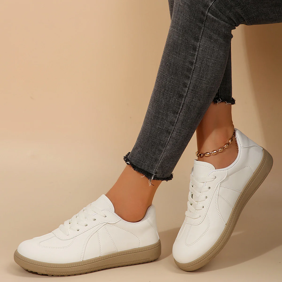 Damen Komfortable Freizeitsneaker mit stylischem Design Heidi Mode
