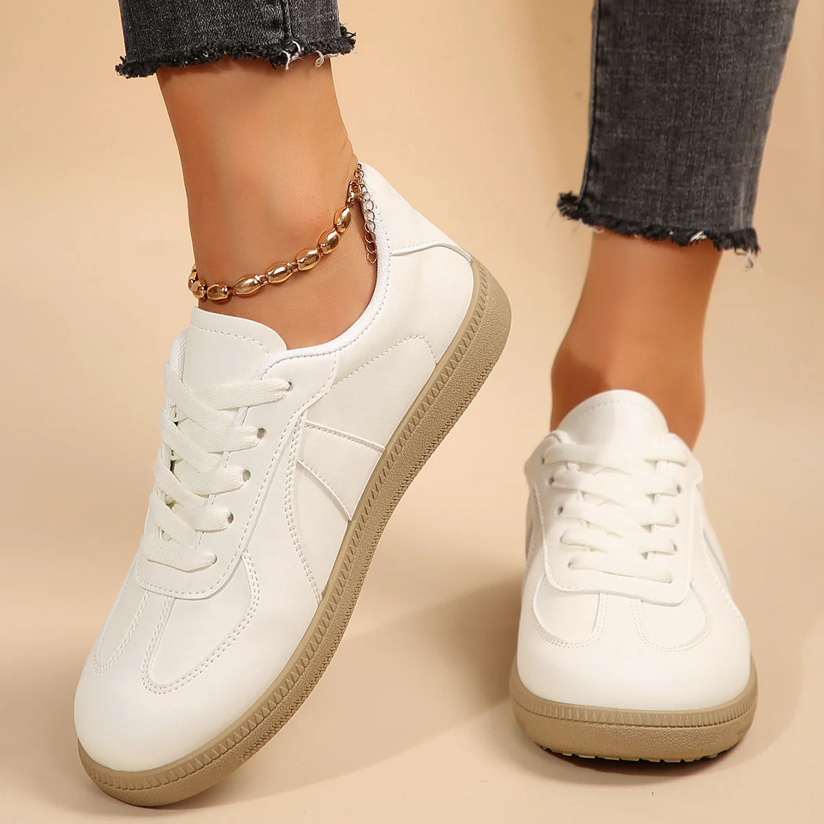 Damen Komfortable Freizeitsneaker mit stylischem Design Heidi Mode - Image 3