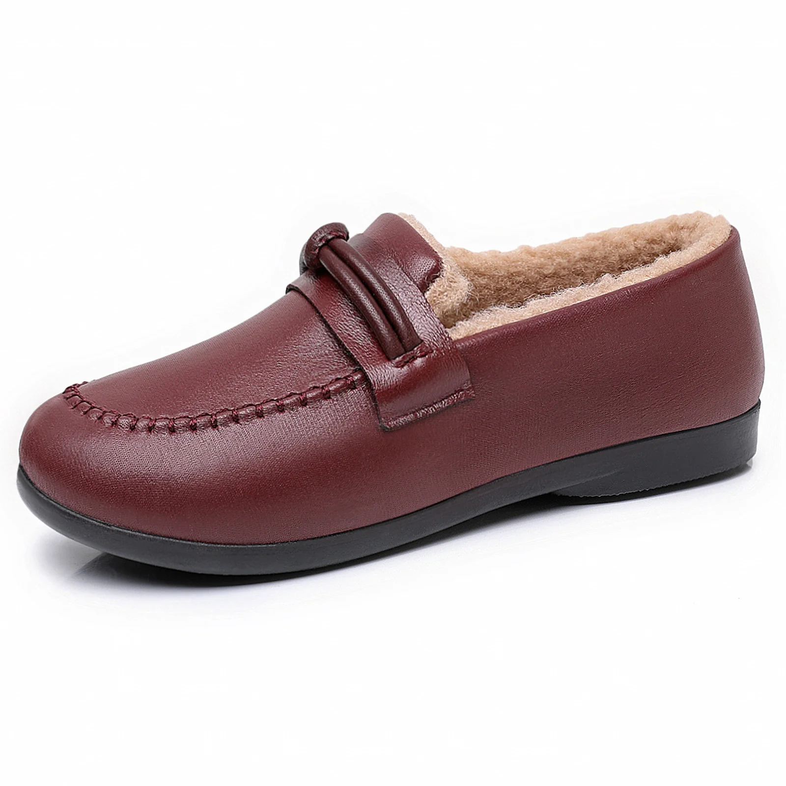 Damen Komfortable Hausschuhe mit weichem Innenfutter und rutschfester Sohle Heidi Mode - Image 5