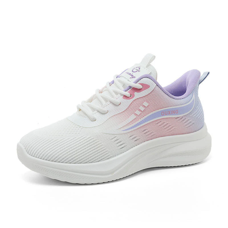 Damen Komfortable Lauf-Sneaker mit atmungsaktivem Mesh-Obermaterial und flexiblem Design Heidi Mode - Image 5