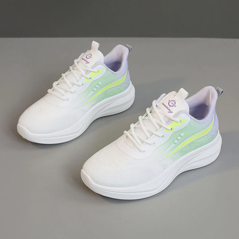 Damen Komfortable Lauf-Sneaker mit atmungsaktivem Mesh-Obermaterial und flexiblem Design Heidi Mode - Image 6
