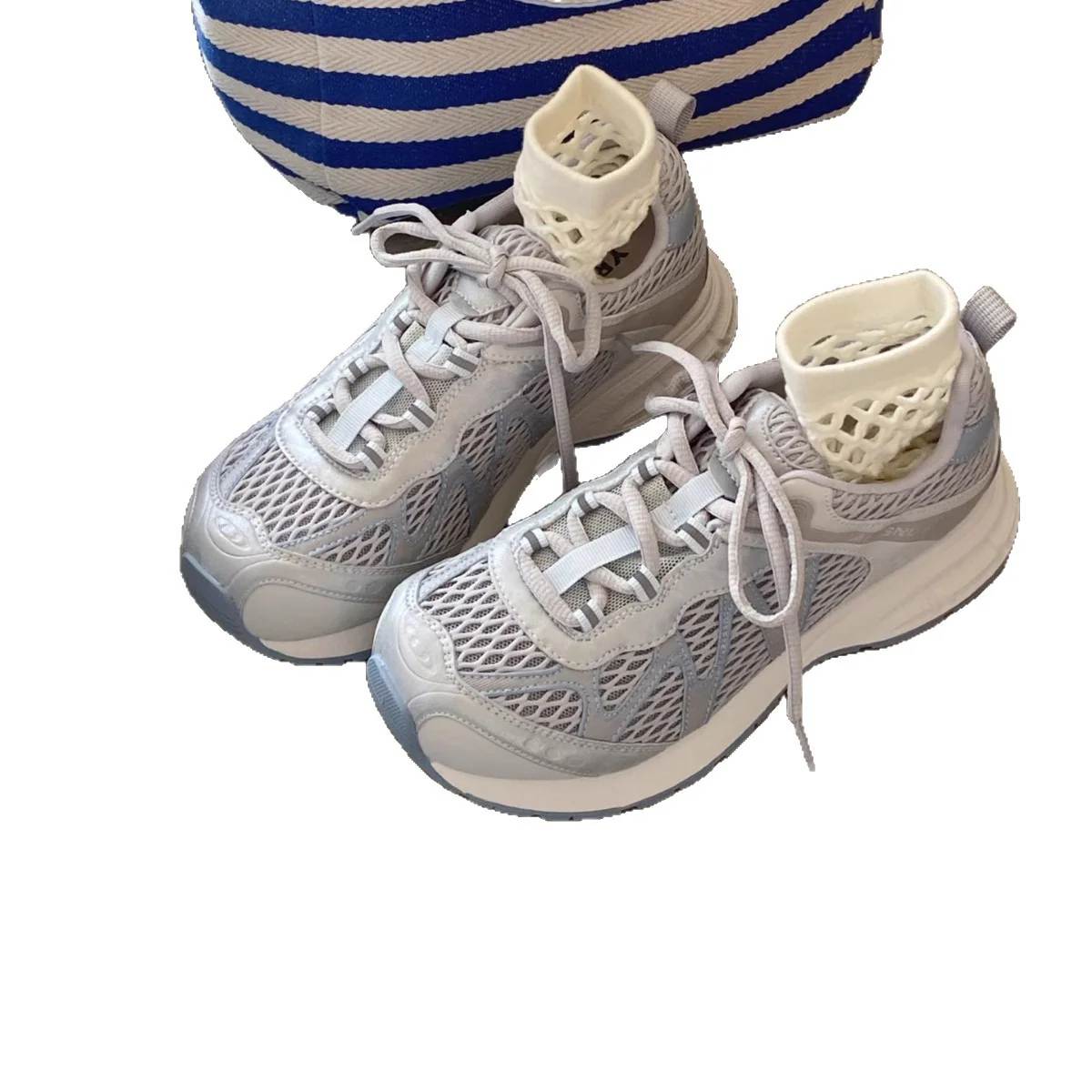 Damen Komfortable Lauf-Sneaker mit atmungsaktivem Obermaterial Heidi Mode - Image 5