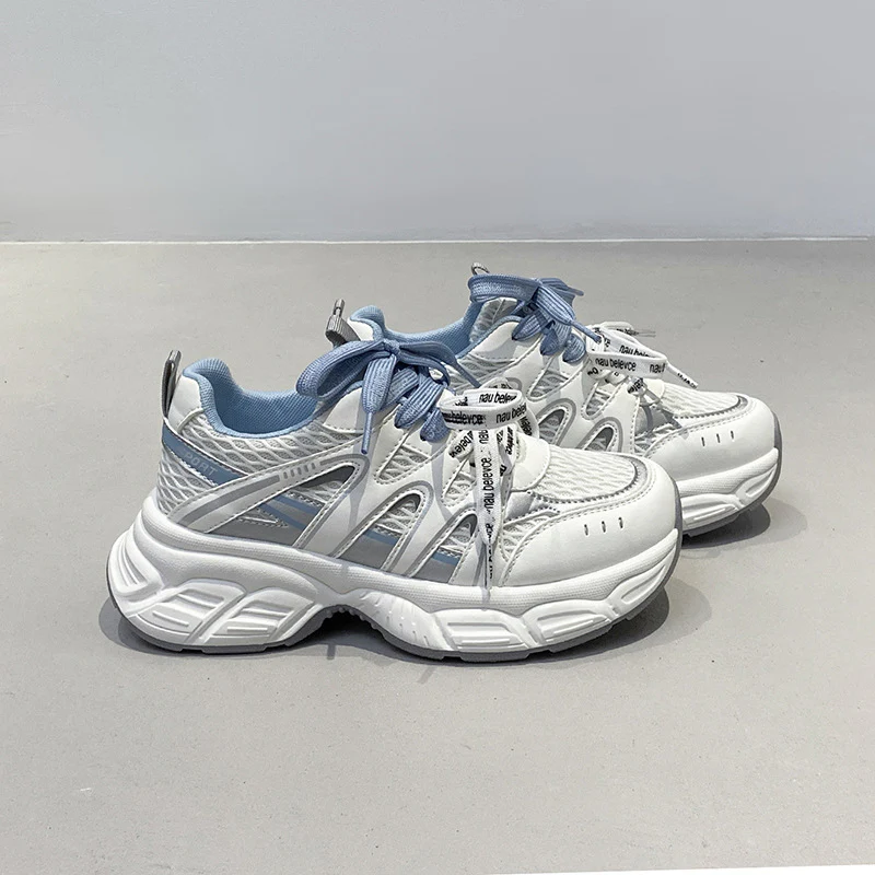 Damen Komfortable Lauf-Sneaker mit atmungsaktiver Netz-Oberfläche und dämpfender Sohle Heidi Mode - Image 2