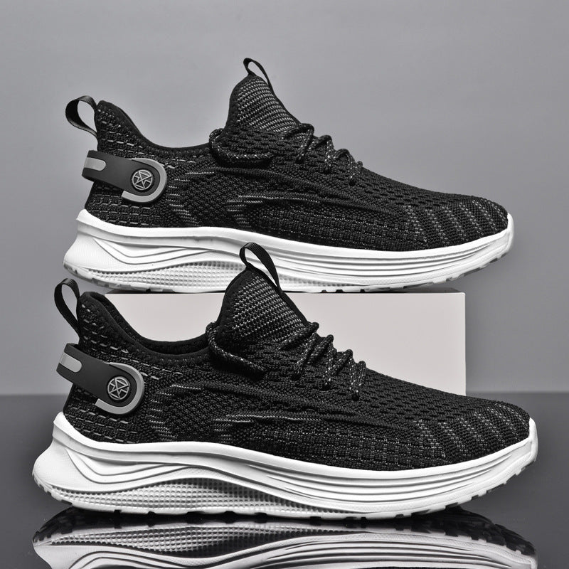 Damen Komfortable Lauf-Sneaker mit elastischem Strick-Obermaterial Heidi Mode - Image 2