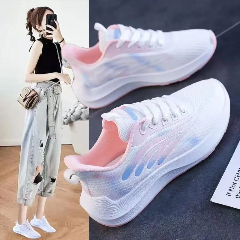 Damen Komfortable Laufschuhe mit atmungsaktivem Obermaterial und flexiblem Dämpfungssystem Heidi Mode