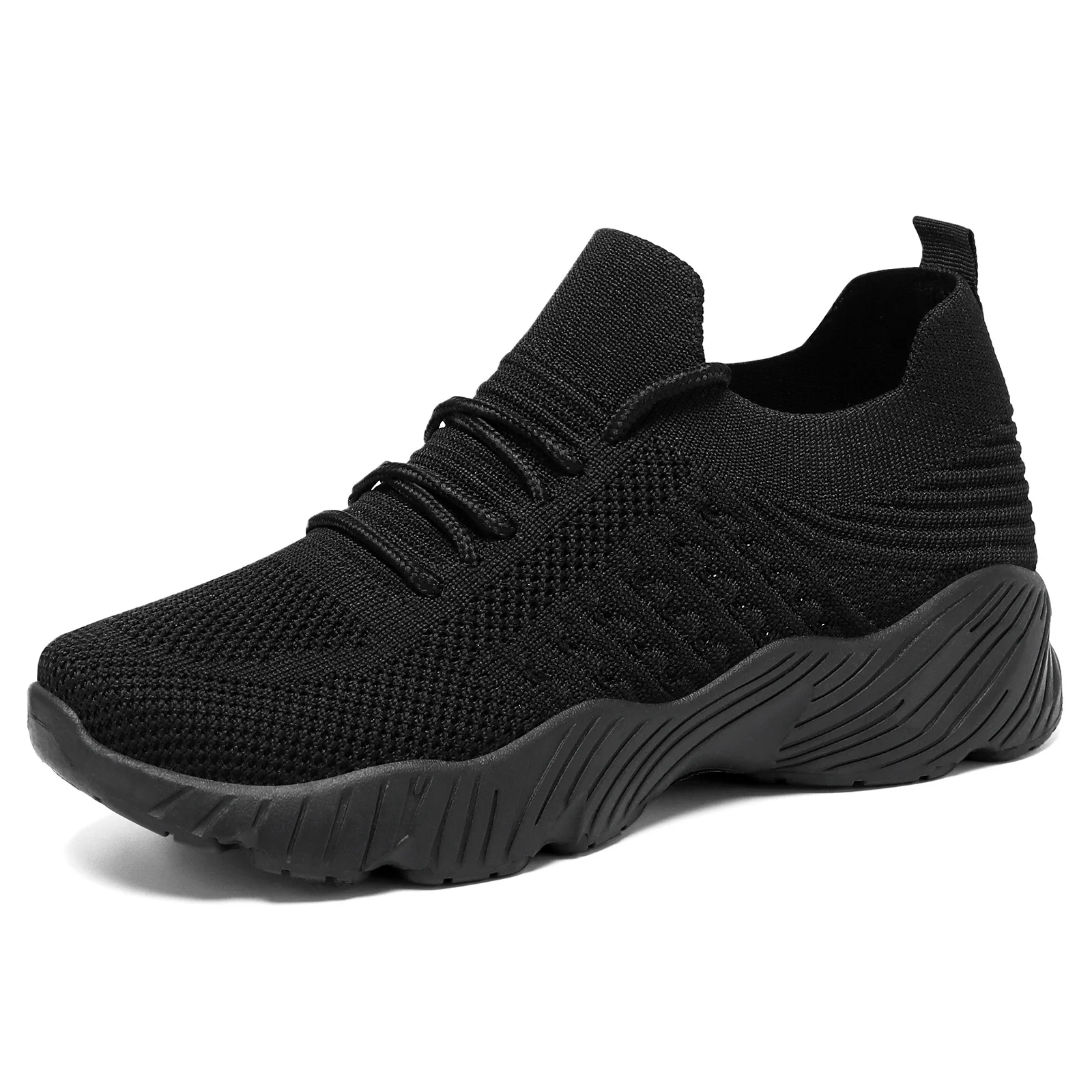 Damen Komfortable Leichtgewicht Sneakers mit atmungsaktivem Strickdesign Heidi Mode - Image 10