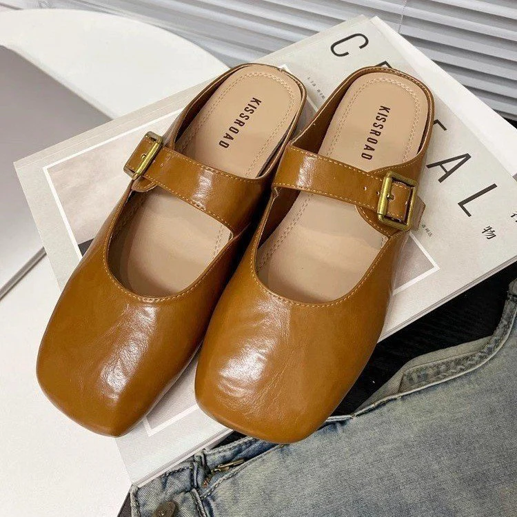 Damen Komfortable Mary Jane Schuhe mit verstellbarem Riemen und modischem Design Heidi Mode - Image 3