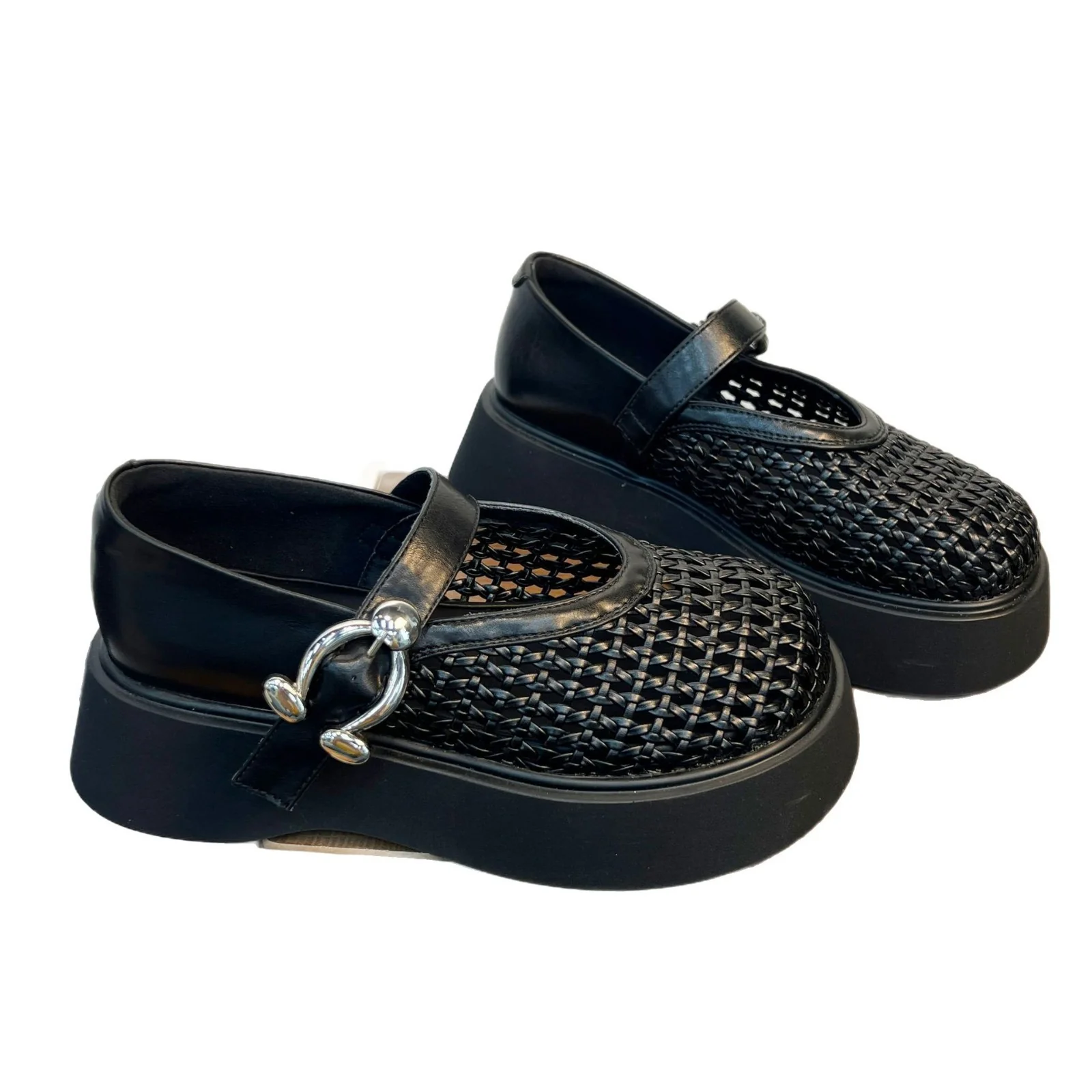 Damen Komfortable Plateau-Schuhe mit Netzdesign Heidi Mode - Image 5