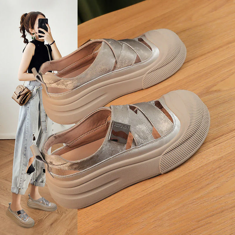 Damen Komfortable Plateau Slipper Heidi Mode - Image 3