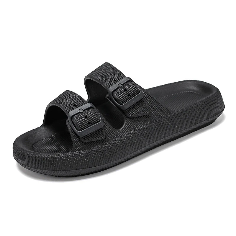 Damen Komfortable Sandalen mit Doppel-Schnallen Heidi Mode - Image 2