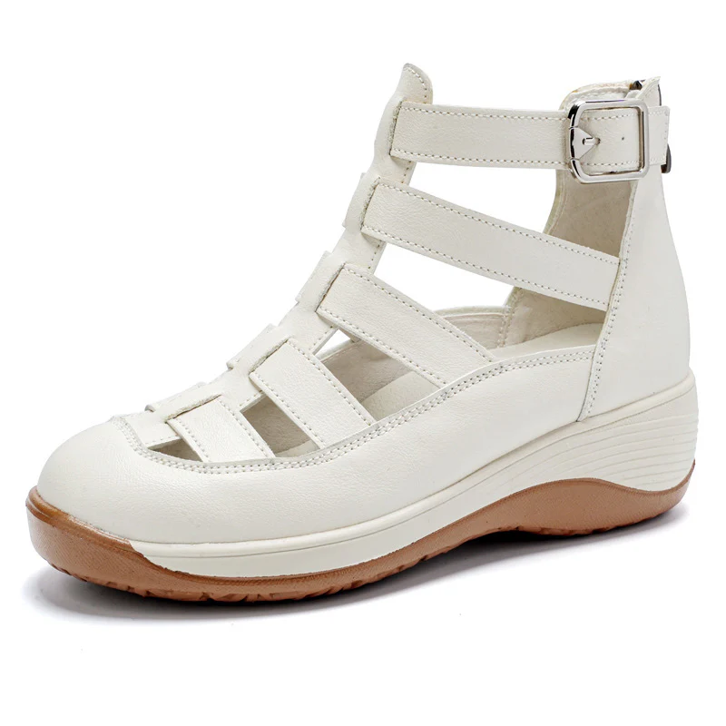 Damen Komfortable Sandaletten mit verstellbaren Riemen und dämpfendem Fußbett Heidi Mode - Image 5