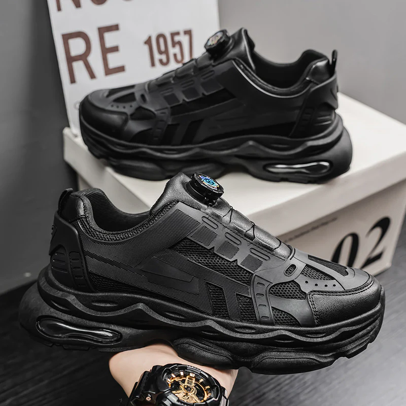 Damen Komfortable Schnellschnür-Sneaker mit atmungsaktiver Oberflächenstruktur Heidi Mode - Image 6